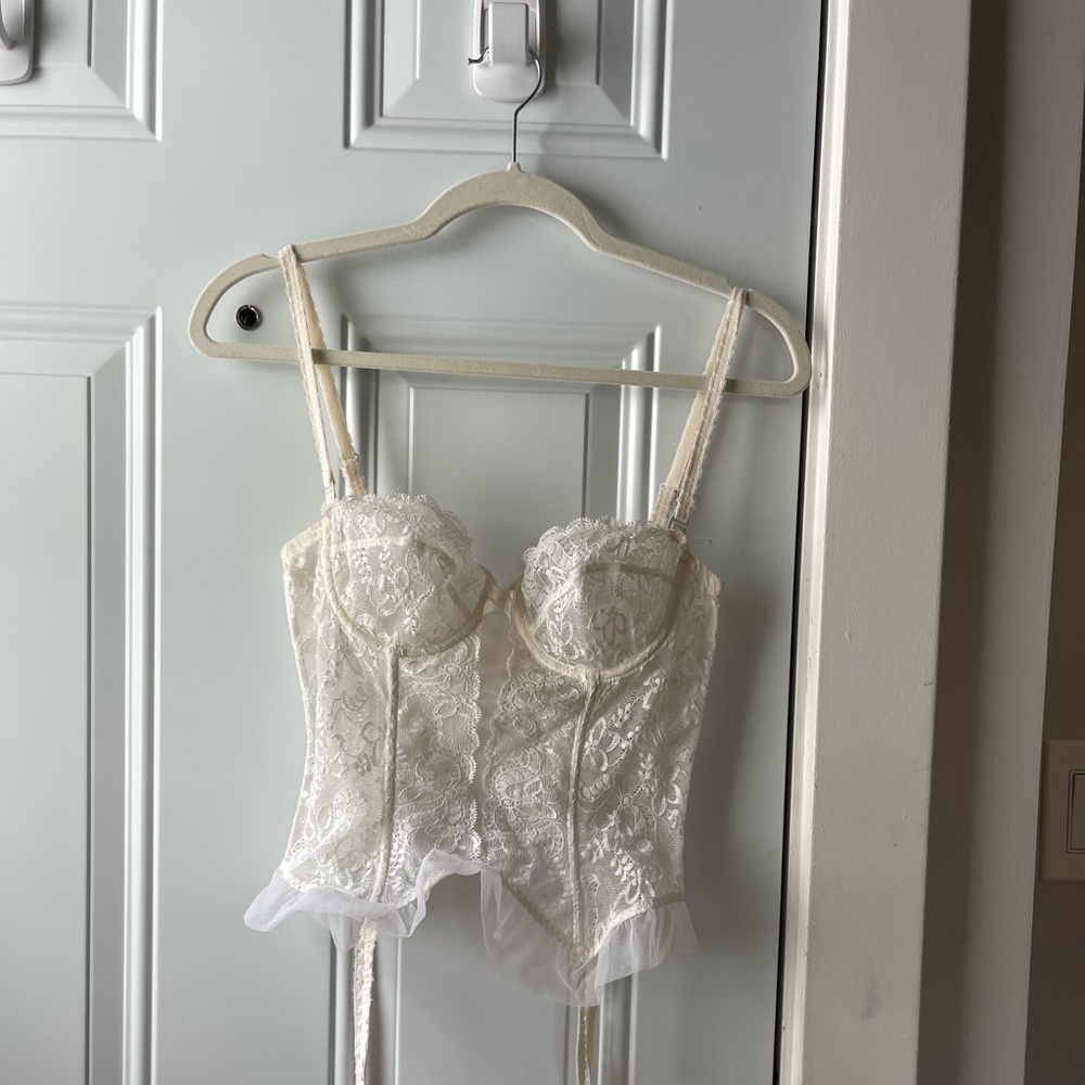 Cream corset